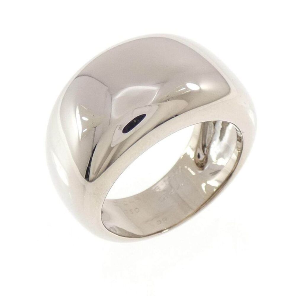 Cartier Nouvelle Vague 750 White Gold Ring Size 18.5